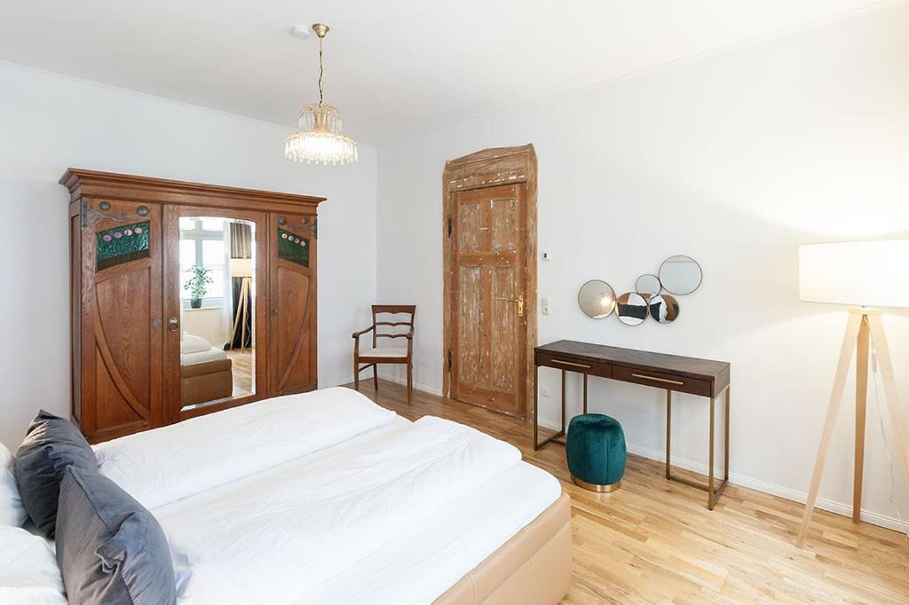 Stilvoll&ruhig - Zentrale TOP-Lage - King Bett Leipzig Eksteriør bilde