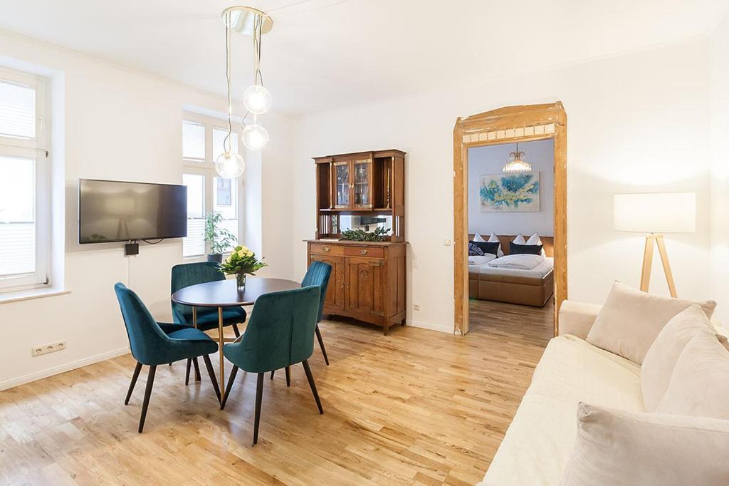 Stilvoll&ruhig - Zentrale TOP-Lage - King Bett Leipzig Eksteriør bilde